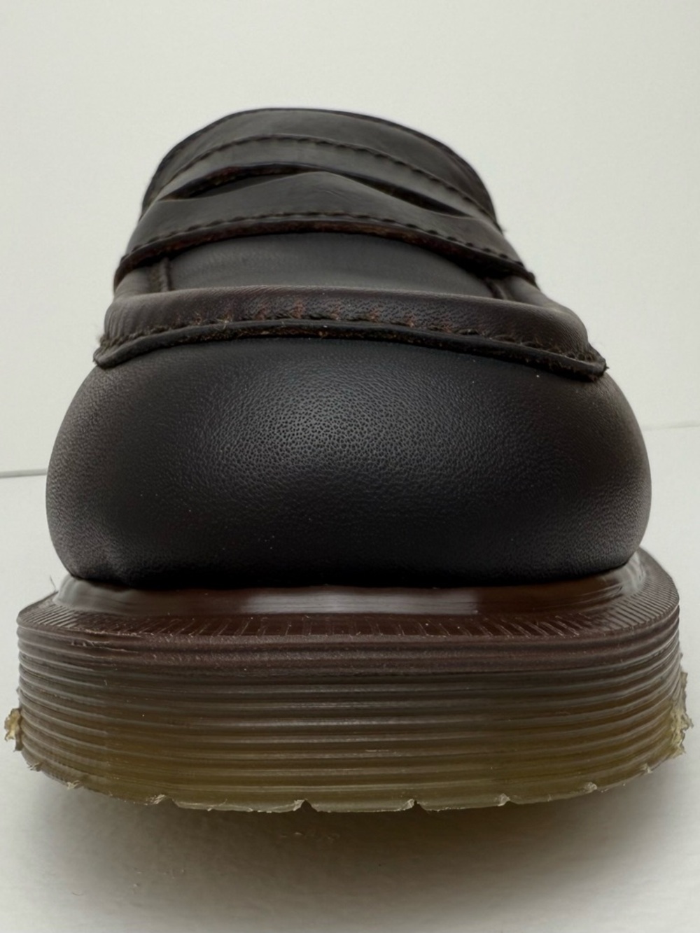 Dr. Martens Penny Loafers 8243 Vintage England Brown Leather Shoes UK 7.5 - Picture 11 of 15